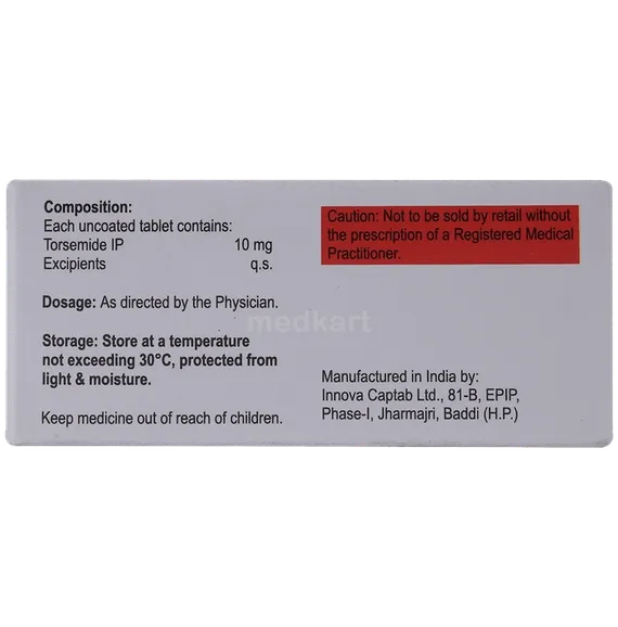 torvigress 10mg tablet 10's